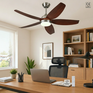 Ventilador de Techo de Alta Eficiencia BLDC: Nuevo Modelo 2026 HC6210 de 52 Pulgadas - Motor de CC de 35W de Ahorro Energético con Flujo de Aire Reversible y Temporizador de 1/2/4H - Product Image 1