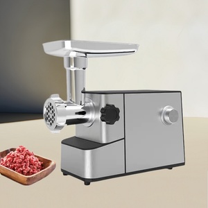 Hachoir à viande commercial intelligent haute puissance avec moteur puissant pour un hachage efficace de la viande. Fonctionnement automatique E - Product Image 1