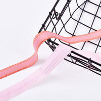 Service OEM/ODM : Bande élastique multicolore en nylon extensible pour accessoires vestimentaires
