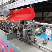 Machine de découpe et de redressement automatique à fréquence variable CNC pour barres d'acier, avec conversion de fréquence hydraulique