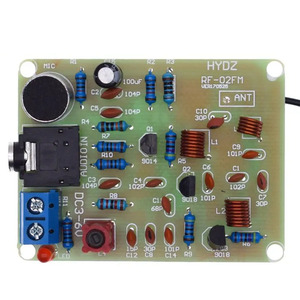 Kit DIY de 88-108MHz, transmisor de <span class=keywords><strong>radio</strong></span> FM y módulo receptor, modulación de frecuencia, recepción estéreo, placa de circuito PCB - Product Image 3