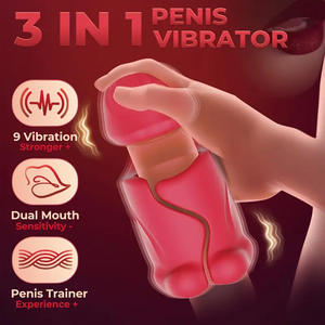 Nouveau avion tasse lèvre formateur grand clip à lèvres pour hommes gland Masturbation masseur produits sexuels jouets sexuels masculins - Product Image 4