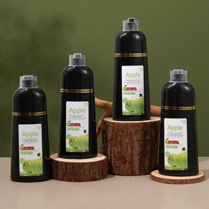 แชมพูเปลี่ยนสีผม แอปเปิ้ล ปิดผมขาวถาวร สีดำ แชมพูย้อมผมสมุนไพร 3 in 1 - Product Image 3