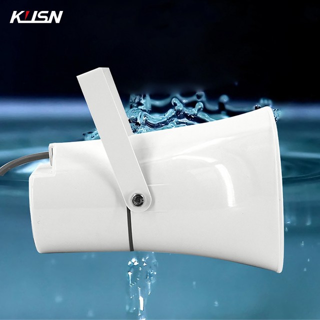 10W Driver Unit Horn Speaker Outdoor Pa System Speakers High-Quality Aluminum Material Outdoor Horn Ip6 Waterproof LoudSpeaker