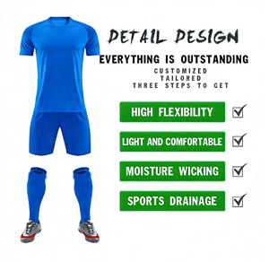 Uniformes de Fútbol Personalizados 2026 para Hombre, Manga Corta, Amarillos, Conjuntos Completos de Fútbol, Camiseta de Fútbol - Product Image 4