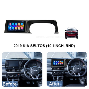 9 pulgadas Radio Android Dashboard GPS Fascia Trim para KIA SELTOS 2019 RHD - Product Image 3