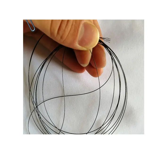 Fio trançado de liga de alta resistência, trançado de nitinol/multifio de nitinol preço, 1*3/1*7/