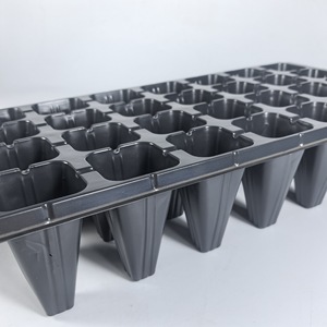Vassoio rettangolare di plastica della piantina per i fori profondi delle cellule di agricoltura per il mais & il pomodoro che coltiva & semina nelle serre - Product Image 2