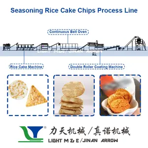 Macchina automatica per la produzione di Pop per torta di riso coreana di grande capacità
