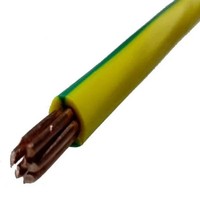 Einadriges 2,5mm Kupferkabel PVC-Isolierung Massiv Verseiltes Abgeschirmtes Flachkabel Mindestbestellmenge 100m 300V Nennspannung Unterirdische Stromversorgung