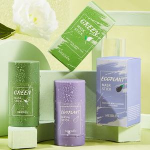 Masque Facial Nettoyant Profond à la Boue d'Algues Biologiques de Haute Qualité 40g, à l'Aloe et au Thé Vert, Hydratant, Contrôle du Sébum, Soulagement de l'Acné pour Usage Domestique - Product Image 6