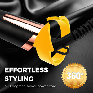 <span class=keywords><strong>Fer</strong></span> <span class=keywords><strong>à</strong></span> <span class=keywords><strong>boucler</strong></span> <span class=keywords><strong>conique</strong></span> en céramique 13-25 mm, chauffe rapide PTC, double tension, pour des boucles parfaites - Product Image 4