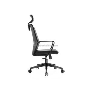 Silla de Oficina Ergonómica de Alta Calidad con Reposacabezas, Silla de Oficina Giratoria Ejecutiva Moderna de Malla y Tela, Juego de Sillas de Oficina - Product Image 2