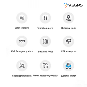 Năng lượng mặt trời bảng điều khiển không dây Xe tàu Tracker công suất lớn siêu dài chờ <span class=keywords><strong>GPS</strong></span>/Beidou/AGPS định vị chính xác <span class=keywords><strong>GPS</strong></span> Tracker - Product Image 6