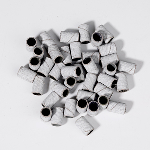 Bandes de ponçage pour vernis à <span class=keywords><strong>ongles</strong></span>, grain 180, bandes de ponçage zébrées blanches, grain 180, pour usage professionnel des <span class=keywords><strong>ongles</strong></span> - Product Image 1