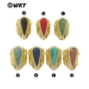 <span class=keywords><strong>Anillo</strong></span> <span class=keywords><strong>de</strong></span> fiesta para mujer con forma <span class=keywords><strong>de</strong></span> piedra <span class=keywords><strong>de</strong></span> amazonita, pera larga, gran cóctel, increíble, nuevo, <span class=keywords><strong>o</strong></span> para regalo - Product Image 3