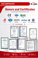 Bomba de vacío rotativa de paletas secas de una etapa Hongyan de gran venta, 0.75kW 1hp 25m³/h para aplicaciones industriales y robóticas de recogida y colocación