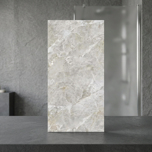 Venta al por Mayor de Losas de Porcelana Esmeralda Plateada de 800x1600mm, Super Brillantes, Azulejos de Cerámica Premium para Paredes y Pisos - Product Image 3