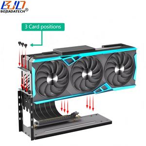 Neuer <span class=keywords><strong>3</strong></span>-Slot PCI-E 4.0 16X GPU-Halter PCIe 5.0 X16 Langformat Grafikkarten Vertikale Halterung für Externe EGPU-Dockingstation Auf Lager - Product Image 3