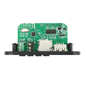 DC 5V 6W amplificador MP3 placa decodificadora 3,5mm micrófono <span class=keywords><strong>Bluetooth</strong></span> manos libres coche REPRODUCTOR DE MP3 TF AUX USB grabar grabadora de voz Audio - Product Image 2