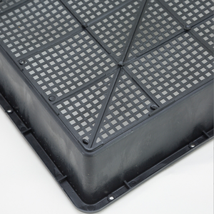 Plateaux de culture Microgreens <span class=keywords><strong>en</strong></span> <span class=keywords><strong>plastique</strong></span> pour mini pots de fleurs Propagateur de germination de pépinière Plateaux de démarrage de graines <span class=keywords><strong>à</strong></span> fond maillé - Product Image 5