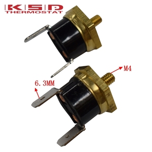מתגי 2PCS <span class=keywords><strong>KSD301</strong></span> M4 נחושת בורג Bimetal טרמוסטט מתכתי דיסק 40C/50C/65C/70C/75C/80C/90C/100C/120C/130C/150CMicro Sw - Product Image 2