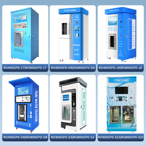 Bán buôn khoáng sản nước kiềm Dispenser đồng xu thẻ tín dụng thép máy bán hàng tự động cho nước uống xử lý nước lọc - Product Image 3
