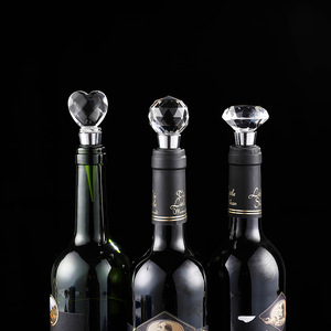 Tapón de champán de cristal decorativo para botella de <span class=keywords><strong>vino</strong></span> - Product Image 5