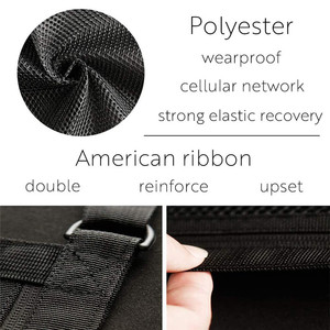 Bolsa de malla para carga montada en el techo del coche, almacenamiento multiusos 3D negro para tiendas de campaña, mantas y artículos diversos - Product Image 5