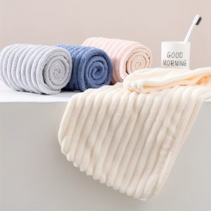 Nouvelle <span class=keywords><strong>serviette</strong></span> de séchage pour cheveux absorbante et à séchage rapide, écologique, pour femmes, sans soufflerie, douce, idéale pour les voyages - Product Image 3