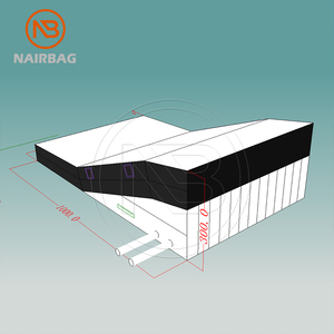 Usine personnalisée BMX FMX atterrissage Airbag <span class=keywords><strong>Freestyle</strong></span> saut VTT Scooter Air Bag gonflable atterrissage Trampoline Airbag - Product Image 4