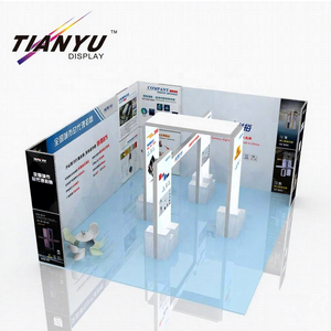 Stand d'exposition Tianyu : Offre de stands de salon professionnel de haute qualité 10x20 pieds, designs de stands tendance - Product Image 1