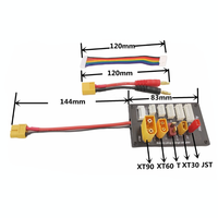 XT30 XT60 XT90 JST T Connecteur Lipo Batterie Multi Chargeur 2-6S Carte De Charge Parallèle pour Imax B6 B6AC ISDT Q6 Lite Chargeur
