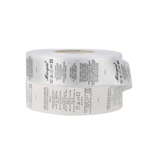 Biểu Tượng Tùy Chỉnh Chất Lượng Cao Vải Satin Máy In Nhãn Stain Rửa Chăm Sóc Nhãn - Product Image 6