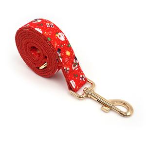 Qué vender en tiktok regalos de navidad moda perro collar de Navidad lindo perro pajaritas popular muñeco de nieve regalo patrón correas para mascotas - Product Image 2