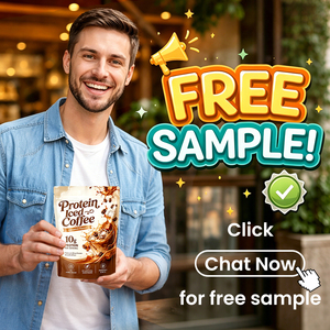 Boisson de récupération après l'entraînement au goût caramel, à base de protéines instantanées de qualité supérieure, de peptides de collagène, d'huile MCT et de prébiotiques - Product Image 4