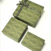 Caja de Regalo Rígida con Impresión de Tinta sobre Mármol y Logotipo Personalizado, 3 Tamaños, Diseño Floral Vintage, Caja de Empaque con Tapa de Cielo y Tierra