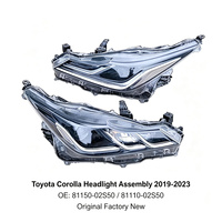 Ensemble de phares LED 8111002S50 Droit 8115002S50 Gauche pour Toyota Corolla 2019 2023 Pièces d'origine OEM