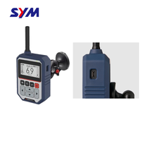 Anémomètre sans fil WR-3 Plus 500m avec enregistreur de données et alarme vent pour grues à tour et grues mobiles