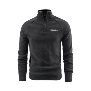 Gilet pull en polaire vert armée autrichien pour hommes, chemise décontractée de couleur unie à col montant et à manches longues (norme norvégienne) - Product Image 1