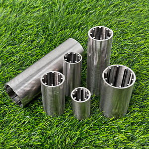 Johnson sürekli Slot tel sarılmış kama tel Meshes sıvı kare delik şekli pompa çekirdek için Metal su kuyusu filtre ekranları - Product Image 3
