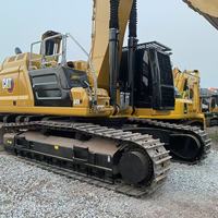 Excavatrice d'occasion en bon état, belle apparence, 49 tonnes, performances excellentes, prix bas, Cat 349