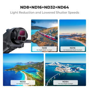 Kit de Filtros CPL ND de K&F Concept para DJI <span class=keywords><strong>Mavic</strong></span> 4 Pro, Filtros de Lente de Cámara para Drones con Polarización de Densidad Neutra CPL ND8 ND16 ND32 ND64 - Product Image 2