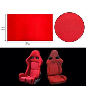 วัฒนธรรมรถแข่ง JDM ผ้าคลุมเบาะรถยนต์สีแดงขนาด 1.0 ม.*1.6 ม. สำหรับรถแข่ง - Product Image 1