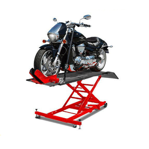 Plate-forme hydraulique résistante de ciseaux de réparation de <span class=keywords><strong>garage</strong></span> de table élévatrice de <span class=keywords><strong>moto</strong></span> avec la rampe détachable - Product Image 4