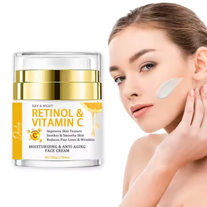 Meilleure vitamine C rétinol <span class=keywords><strong>Anti</strong></span>-âge lifting instantané crème <span class=keywords><strong>Anti</strong></span>-âge et rides crème hydratante pour le visage hydratant <span class=keywords><strong>la</strong></span> peau du visage - Product Image 1