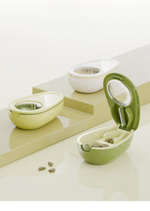 Distributeur de pilules de voyage en gros avec compartiment de rangement pour médicaments, idéal pour les personnes âgées, facile à transporter - Product Image 6