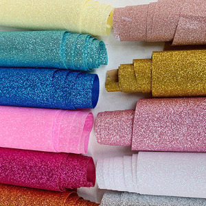 30 colores suave brillante fuerte tela Oxford respaldo 0,6mm tela gruesa brillante PU cuero brillante para ropa zapatos bolsas gorra - Product Image 2