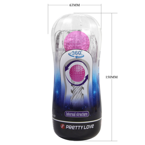 Pretty Love Masturbatore Maschile a Forma di Coppa, Prodotti per Adulti, Giocattoli Sessuali, Masturbatore a Forma di Aereo, Giocattolo Sessuale per Uomini - Product Image 5