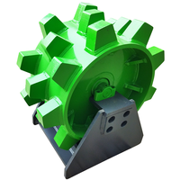 Nouvel accessoire pour engins de construction RB : Godet, Ripper, Grappin, Tarière, Roue de compactage, Brise-roche, Pince à griffes, Ouverture de mâchoire 1-200T
